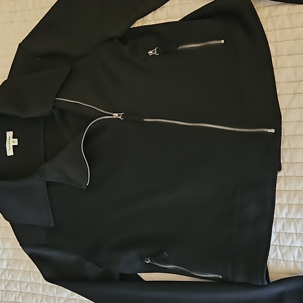 Max Studio moto jacket - Picture 3 of 4
